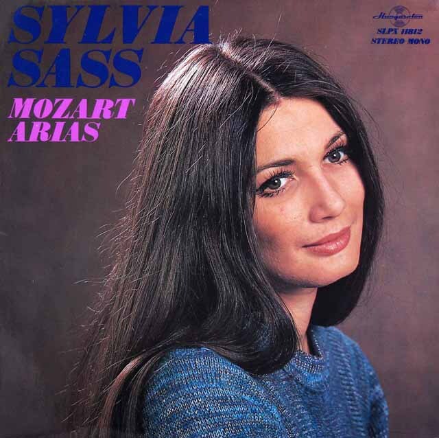 シャシュのモーツァルト/コンサートアリア集　ハンガリーHungaroton　3694　LP レコード