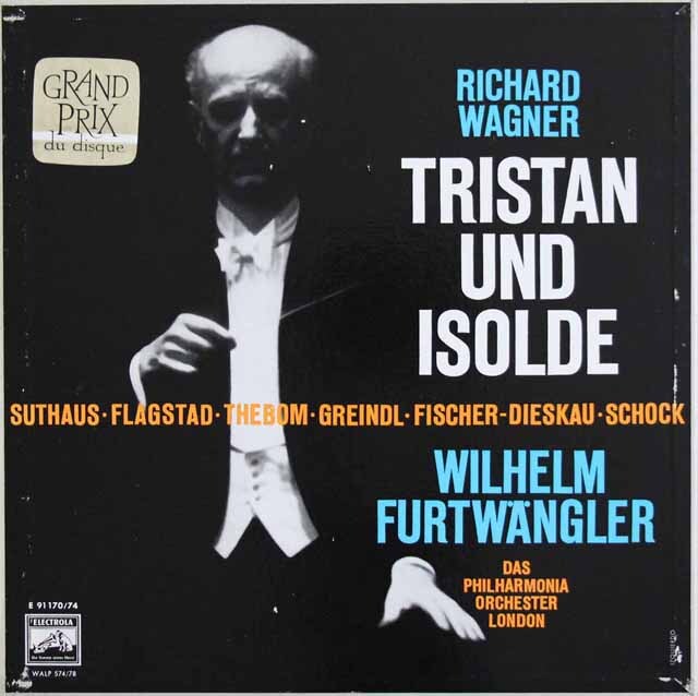 フルトヴェングラーのワーグナー/楽劇「トリスタンとイゾルデ」全曲　独ELECTROLA　3310　LP レコード
