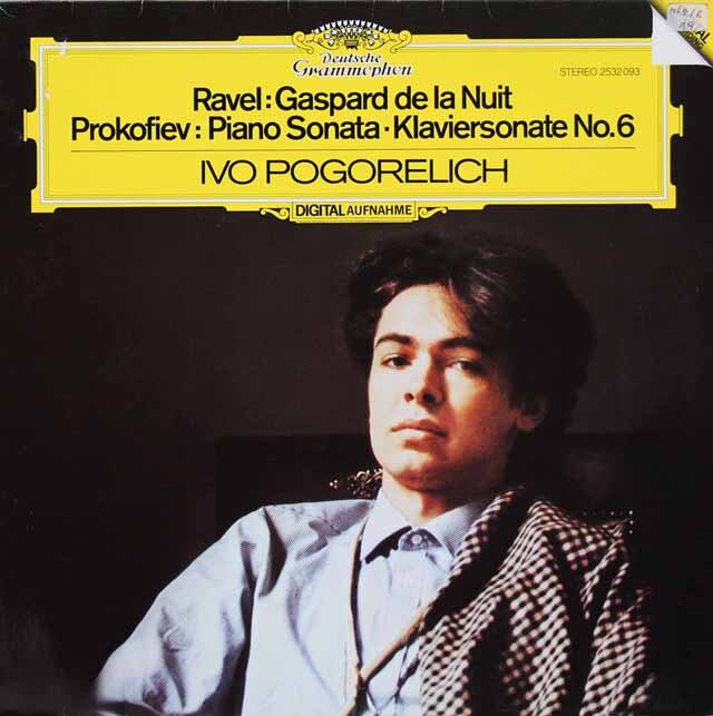 ポゴレリチのラヴェル/「夜のガスパール」ほか　独DGG　3614　LP レコード