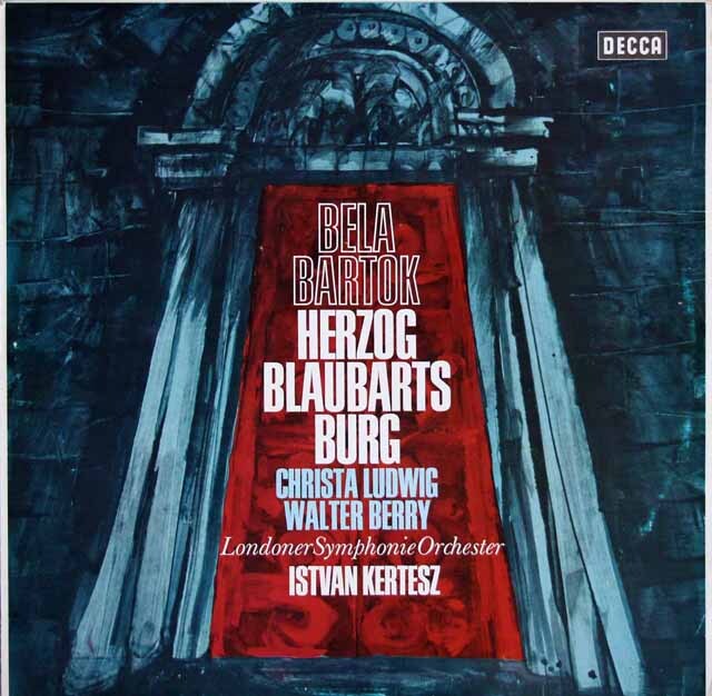 ケルテスのバルトーク/「青ひげ公の城」　独DECCA　3693　LP レコード