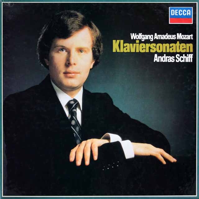 シフのモーツァルト/ピアノソナタ集　独DECCA　3693　LP レコード