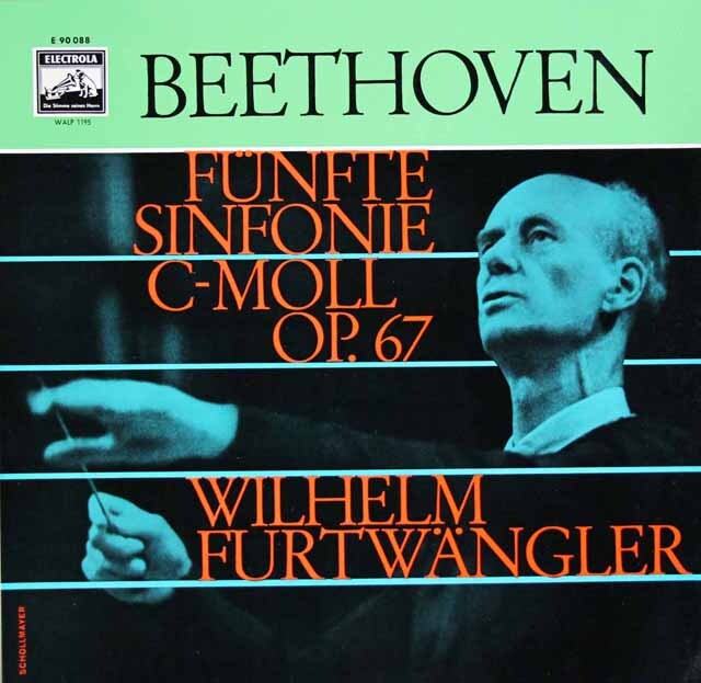フルトヴェングラーのベートーヴェン/交響曲第5番「運命」　独ELECTROLA　3693　LP レコード