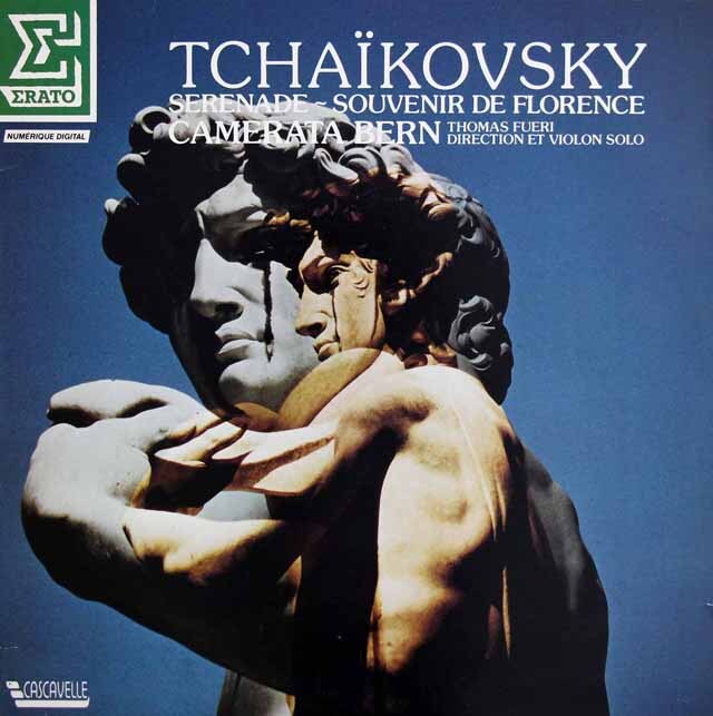 フューリ、カメラータ・ベルンのチャイコフスキー/弦楽セレナーデほか　仏ERATO　3691　LP レコード