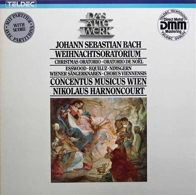 LP レコード アーノンクールのバッハ/クリスマス・オラトリオ 独