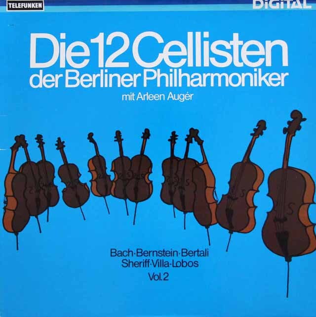 ベルリン・フィル12人のチェロ奏者たち vol.2　独TELEFUNKEN　3626　LP レコード