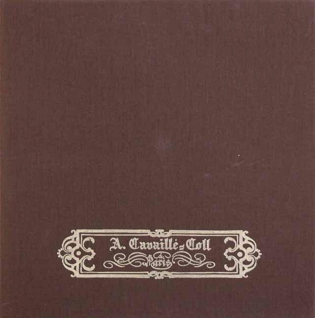 カヴァイエ＝コル製作の教会オルガンによるオルガン独奏曲集　独MOTETTE URSINA　3690　LP レコード