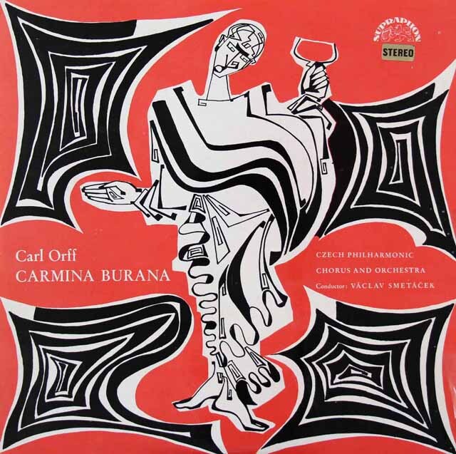 スメターチェクのオルフ/カルミナ・ブラーナ　チェコスロヴァキアSUPRAPHON　3326　LP レコード