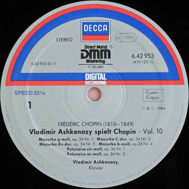 リヒテル　Vladimir Ashkenazy シューマン＆ショパン レコード リヒテル Vladimir Ashkenazy シューマン＆ショパン レコード 【公式通販】