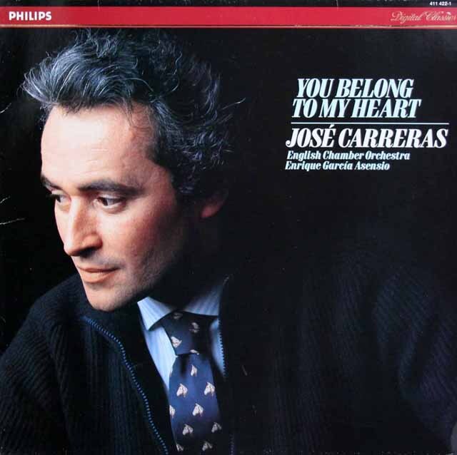 カレーラスの「ユー・ビロング・トゥ・マイ・ハート」　蘭PHILIPS　3689　LP レコード