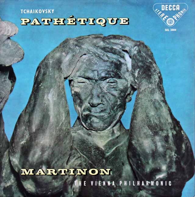 【オリジナル盤】　マルティノンのチャイコフスキー/交響曲第6番「悲愴」　英DECCA　3689　LP レコード