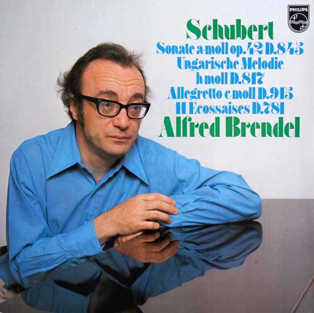 ブレンデルのシューベルト/ピアノソナタ第16番ほか　蘭PHILIPS　3689　LP レコード