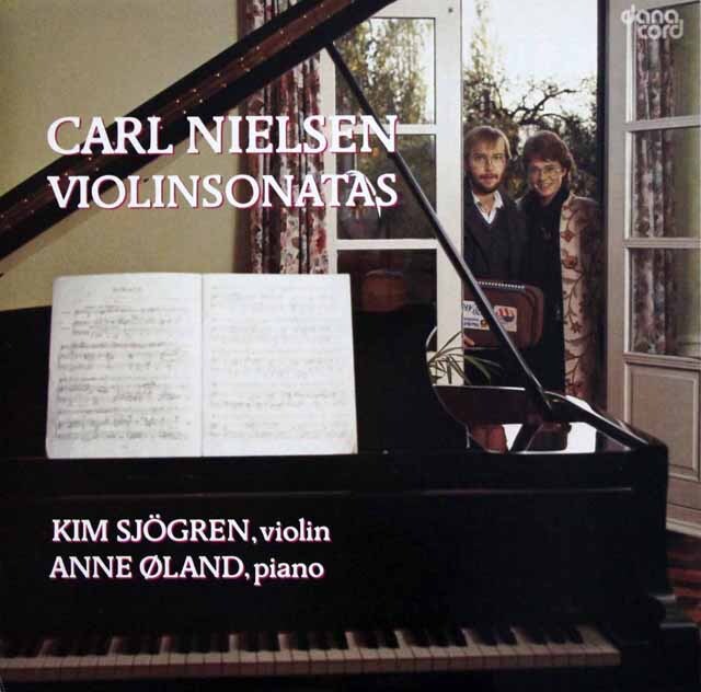 シェーグレン、エランドのニールセン/ヴァイオリンソナタ第1、2番　スイスdanacord　3689　LP レコード
