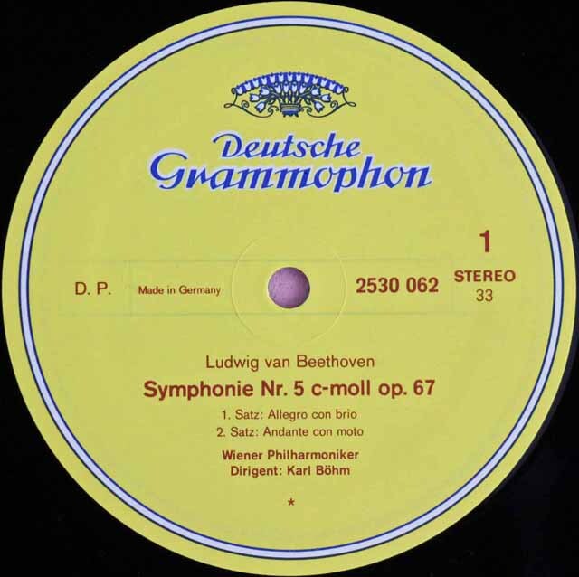 LP レコード ケンペのベートーヴェン/交響曲第5番「運命