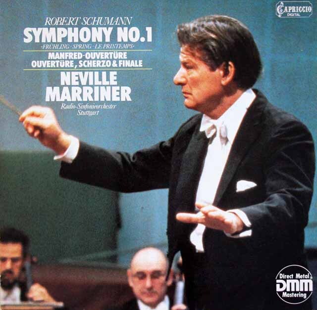 マリナーのシューマン/交響曲第1番ほか　独CAPRICCIO　3688　LP レコード