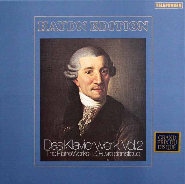 ブッフビンダーのハイドン/ピアノ・ソナタ 第35～53番　独TELEFUNKEN　3333　LP レコード