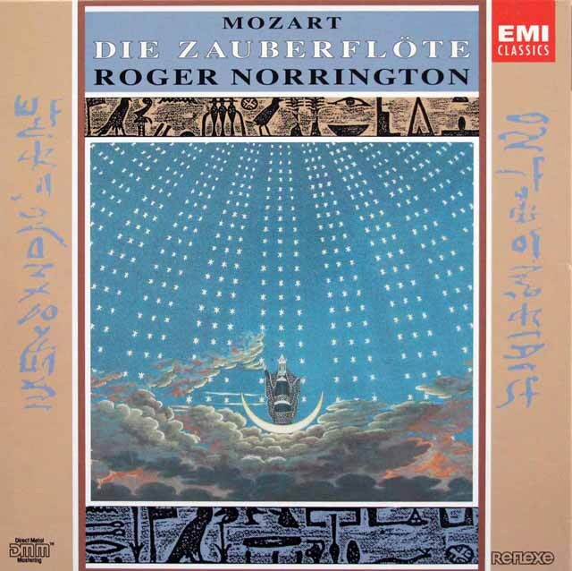 ノリントンのモーツァルト/「魔笛」全曲　独EMI　3333　LP レコード