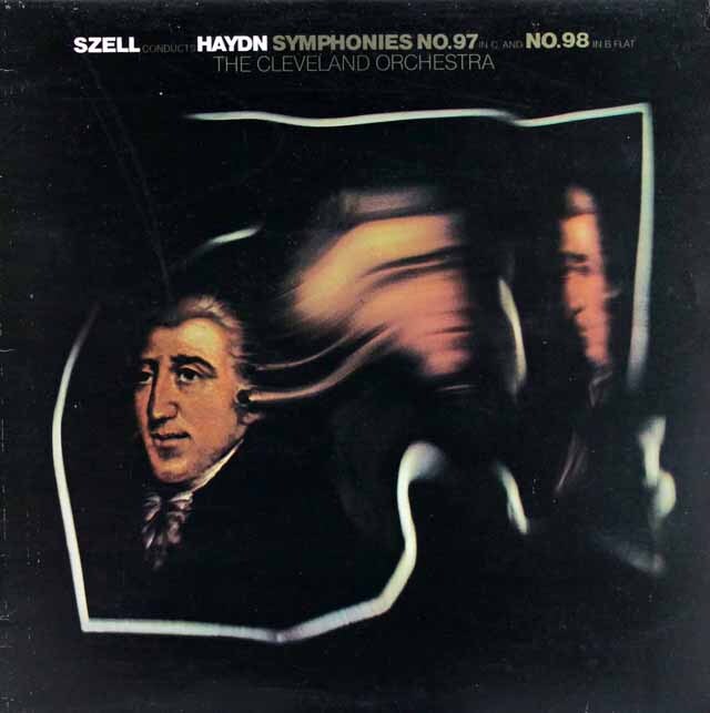 セルのハイドン/交響曲第97、98番　英CBS　3334　LP レコード