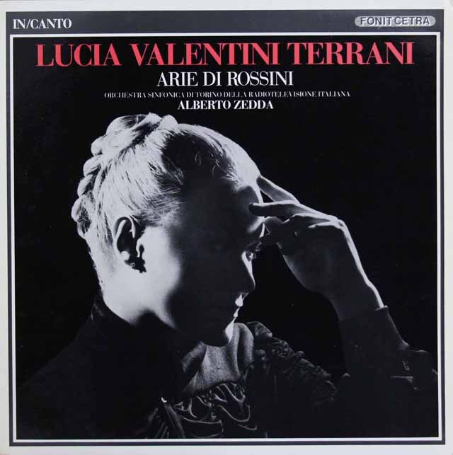 ヴァレンティーニ＝テッラーニのロッシーニ/オペラ・アリア集　伊IN/CANTO　3798　LP レコード