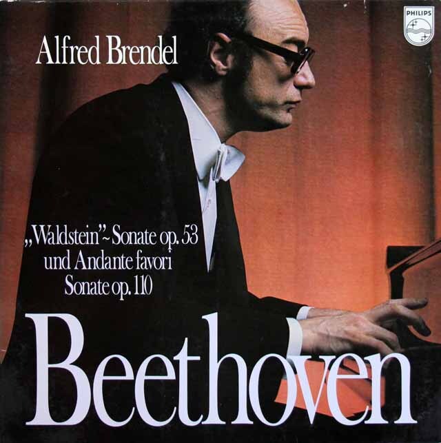 ブレンデルのベートーヴェン/ピアノソナタ 第21番「ワルトシュタイン」ほか　蘭PHILIPS　3797　LP レコード