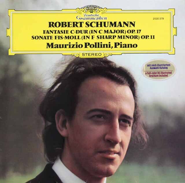 ポリーニのシューマン/ピアノソナタ第1番ほか　独DGG　3797　LP レコード