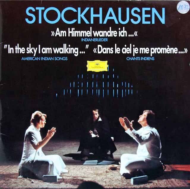LP レコード シュトックハウゼン/歌曲集 独DGG 3337