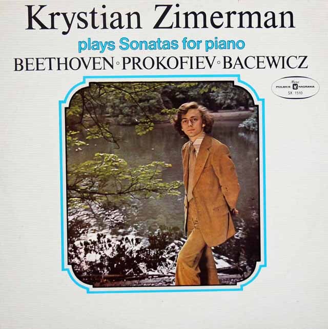 ツィマーマンのベートーヴェン/ピアノソナタ第8番「悲愴」ほか　ポーランドMuza　3337　LP レコード