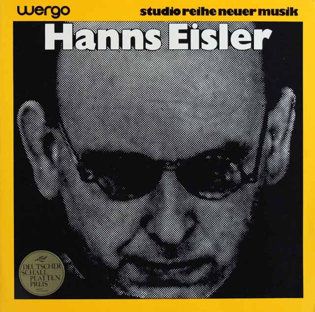 ハンス・アイスラー作品集　独Wergo　3797　LP レコード