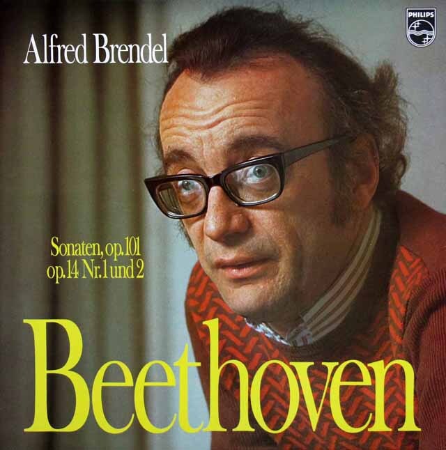 ブレンデルのベートーヴェン/ピアノソナタ 第9番、10番、28番　蘭PHILIPS　3796　LP レコード