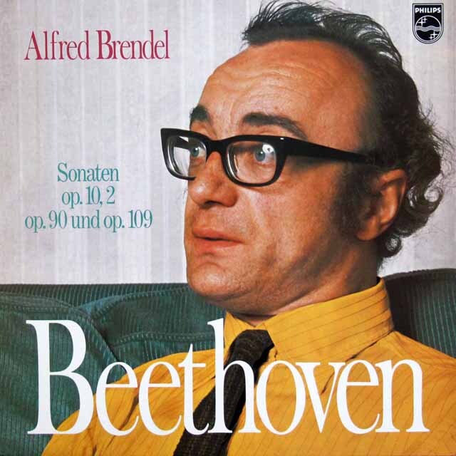 ブレンデルのベートーヴェン/ピアノソナタ 第6、27、30番　蘭PHILIPS　3796　LP レコード