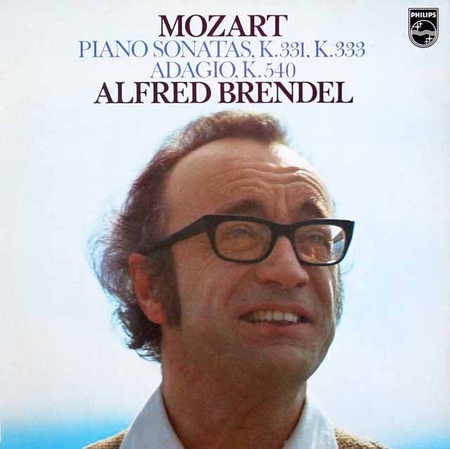 ブレンデルのモーツァルト/ピアノソナタ「トルコ行進曲つき」ほか　蘭PHILIPS　3796　LP レコード