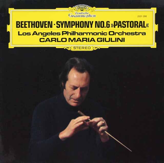 LP レコード ジュリーニのベートーヴェン/交響曲第6番「田園」 独DGG 3795