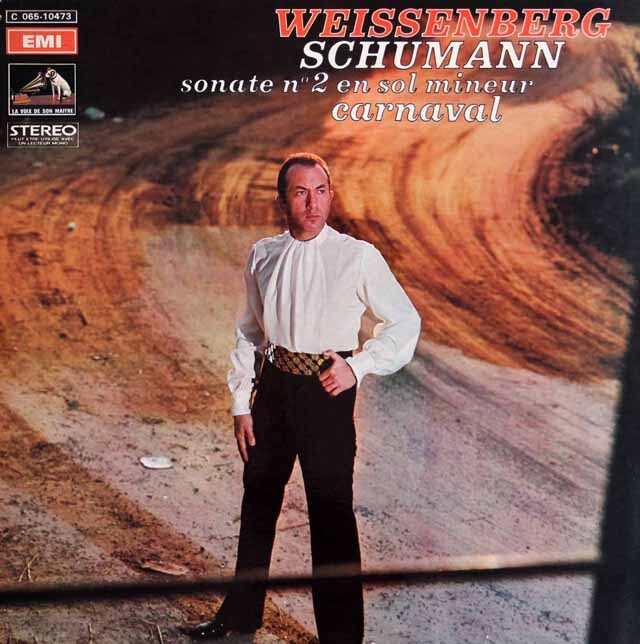 ワイセンベルクのシューマン/謝肉祭ほか　仏EMI　3795　LP レコード