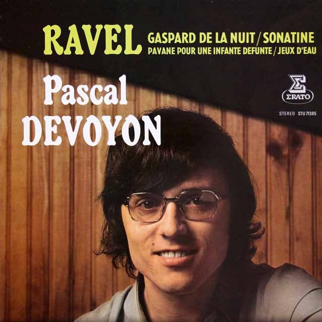 【直筆サイン入り】　ドゥヴァイヨンのラヴェル/「夜のガスパール」ほか　仏ERATO　3794　LP レコード