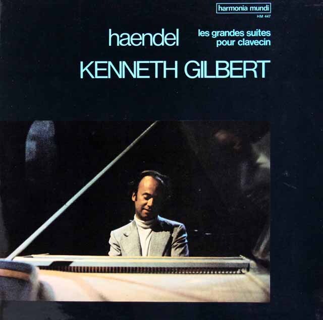 ギルバートのヘンデル/ハープシコード組曲第1~8番　仏HM　3794　LP レコード