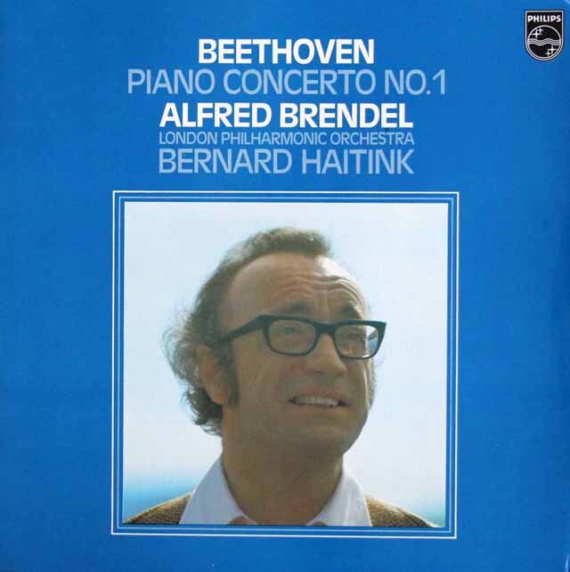 ブレンデル、ハイティンクのベートーヴェン/ピアノ協奏曲第1番　蘭PHILIPS　3406　LP レコード