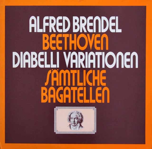 ブレンデルのベートーヴェン/バガテル全集、ディアベリ変奏曲　独FSM　3793　LP レコード