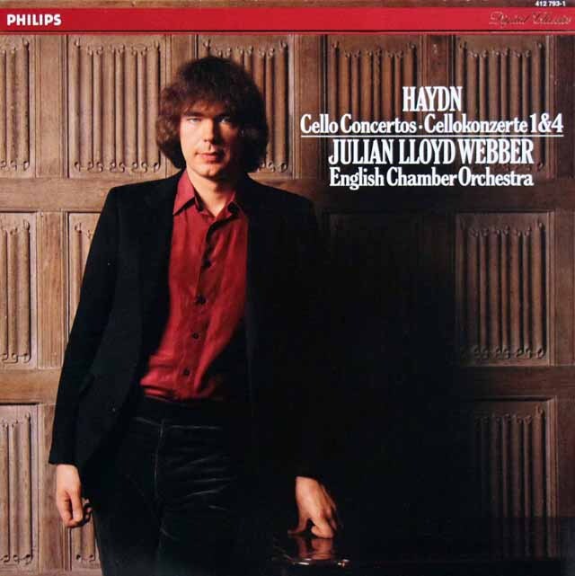 ウェバーのハイドン/チェロ協奏曲第1、4番　蘭PHILIPS　3793　LP レコード