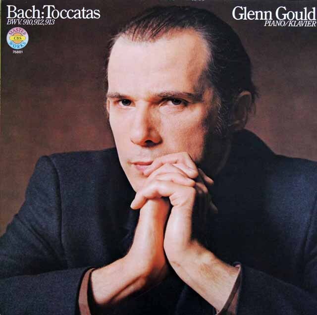 グールドのバッハ/トッカータ集（Vol.1、2）　独CBS　3793　LP レコード