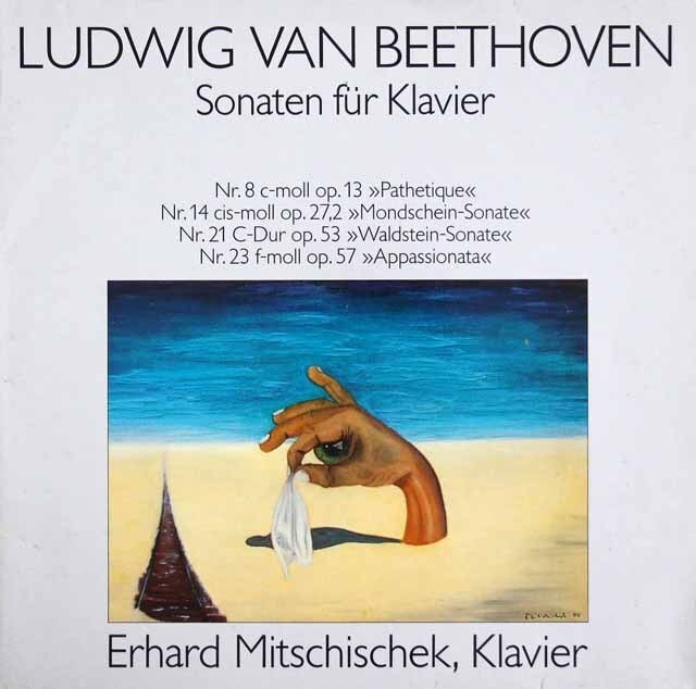 ミッチスシェックのベートーヴェン/「熱情」、「月光」ソナタほか　独（自主レーベル）　3793　LP レコード
