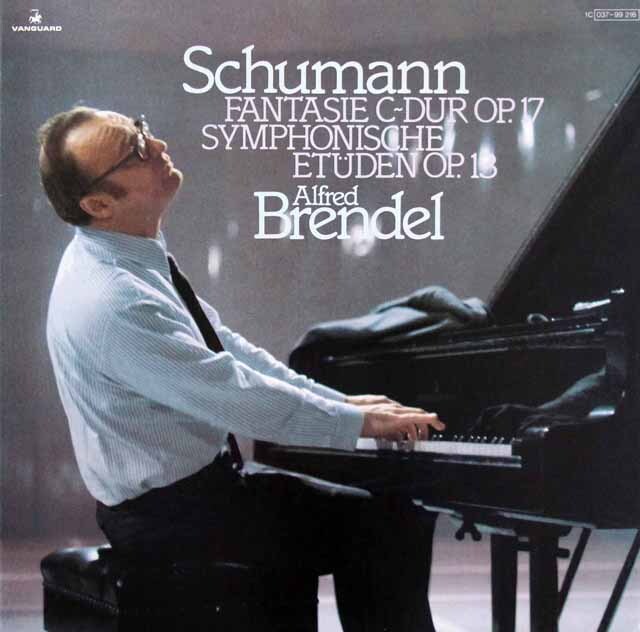 ブレンデルのシューマン/幻想曲、交響的練習曲　独VANGARD　3793　LP レコード