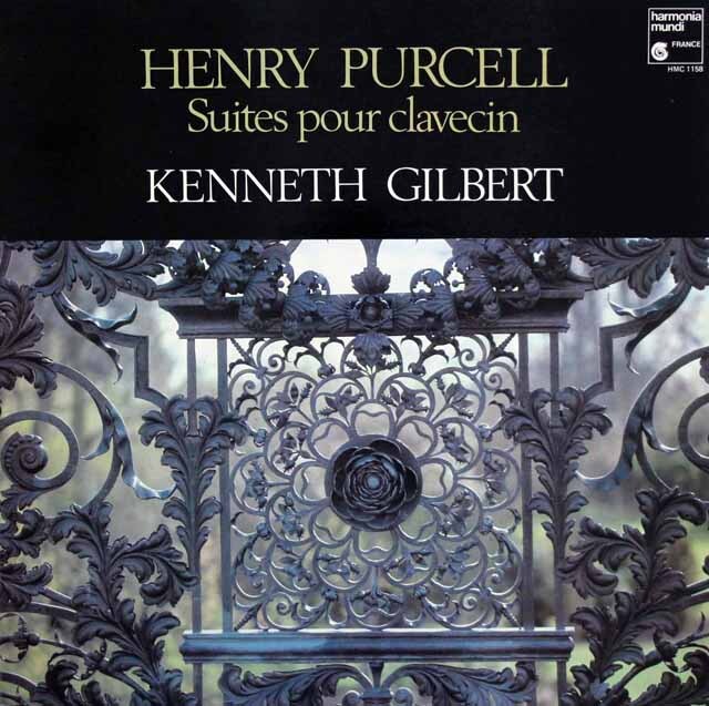 ギルバートのパーセル/チェンバロ組曲第1～8巻　仏HM　3793　LP レコード