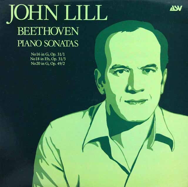 LP レコード ジョン・リルのベートーヴェン/ピアノソナタ全集（その2