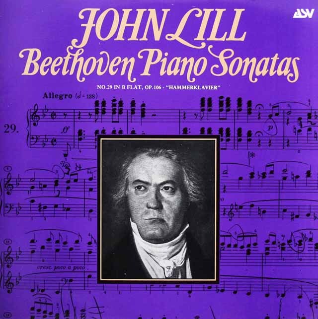 LP レコード ジョン・リルのベートーヴェン/ピアノソナタ全集（その2