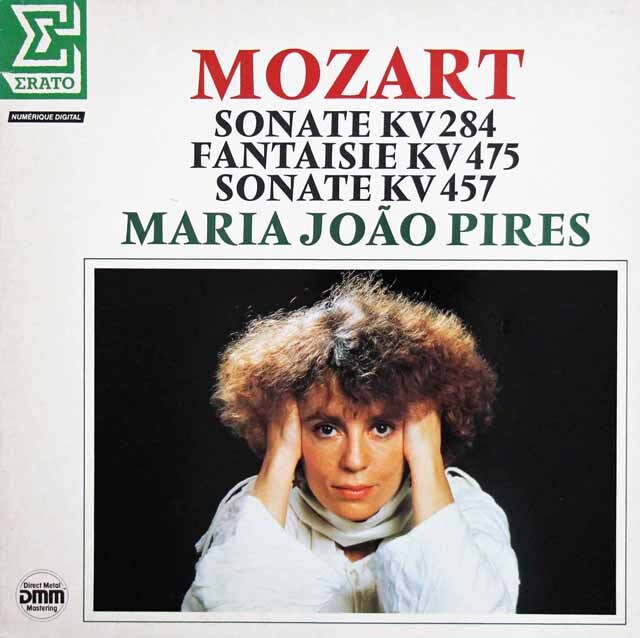 ピレシュのモーツァルト/ピアノソナタ第6番ほか　仏ERATO　3793　LP レコード