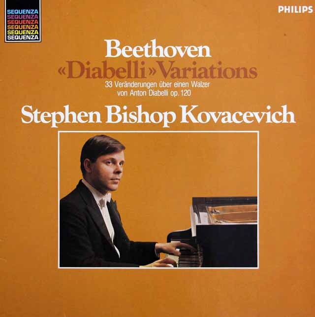 コヴァセヴィチのベートーヴェン/ディアベリ変奏曲　蘭PHILIPS　3793　LP レコード