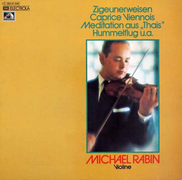 レビンのヴァイオリン・リサイタル　独EMI　3899　LP レコード