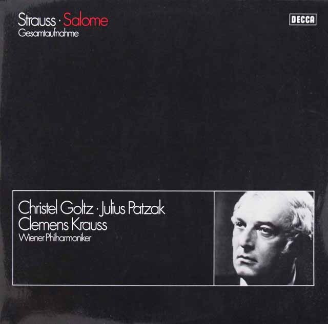 クラウスのR.シュトラウス/「サロメ」　独DECCA　3899　LP レコード