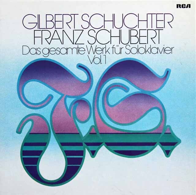 シュヒターのシューベルト/「さすらい人幻想曲」ほか　（ピアノ作品集　その1）　独RCA　3899　LP レコード