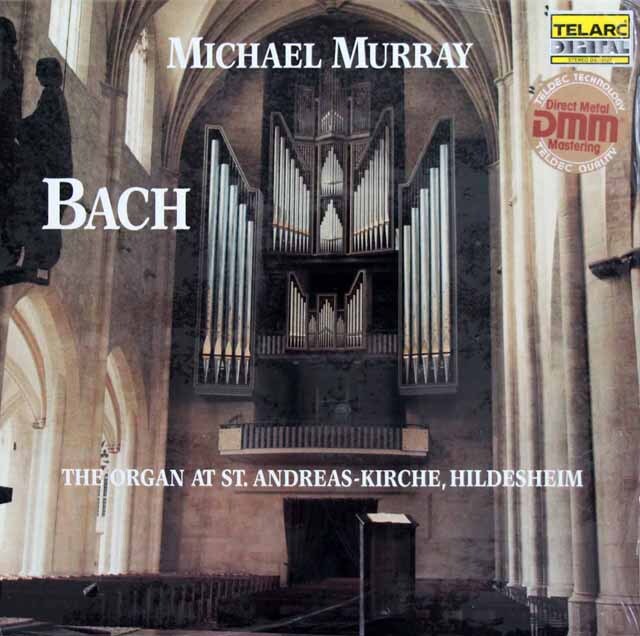 マレーのバッハ/前奏曲とフーガ（BWV546、541）ほか　独TELARC　3898　LPレコード