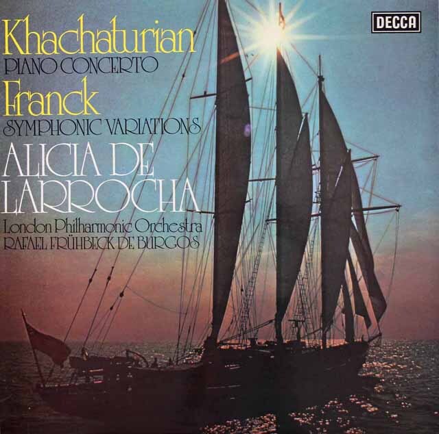 LP レコード オリジナル盤 ラローチャ、ブルゴスのハチャトゥリアン